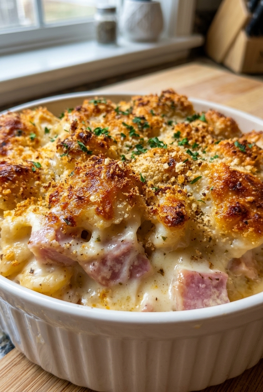 Chicken Cordon Bleu Casserole