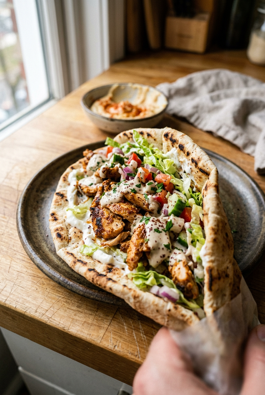 Chicken Shawarma Wrap