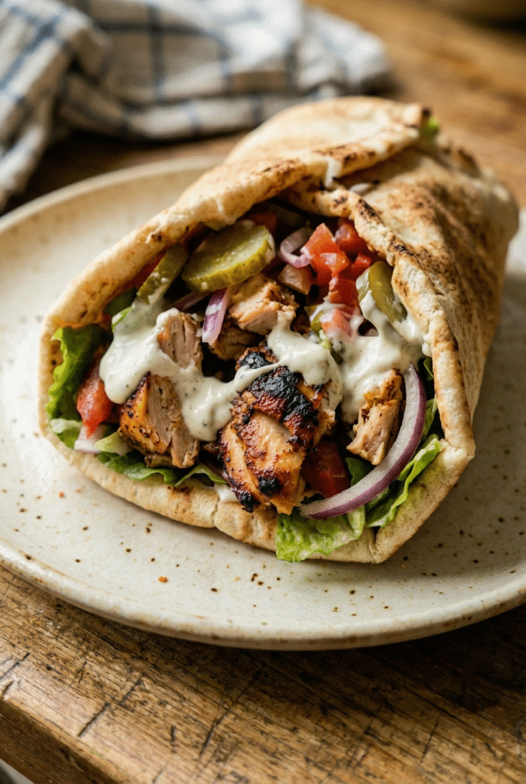 Chicken Shawarma Wrap 77.Png