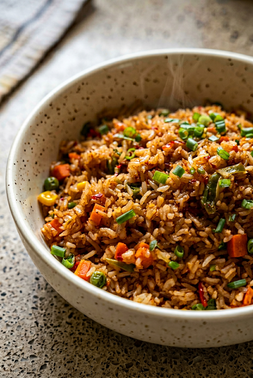 Chilli Garlic Fried Rice