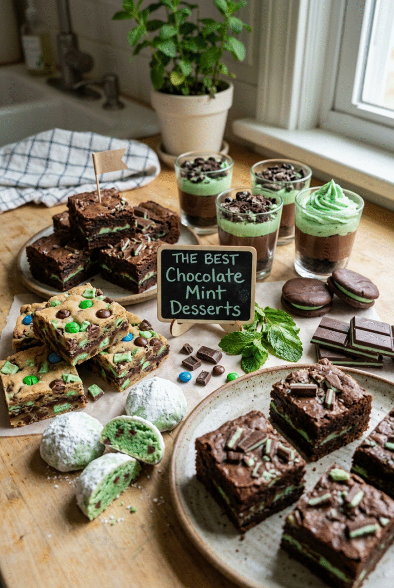 Chocolate And Mint Desserts 34.Png