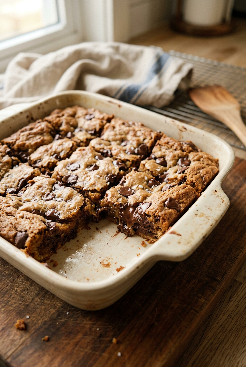 Chocolate Chip Cookie Bars