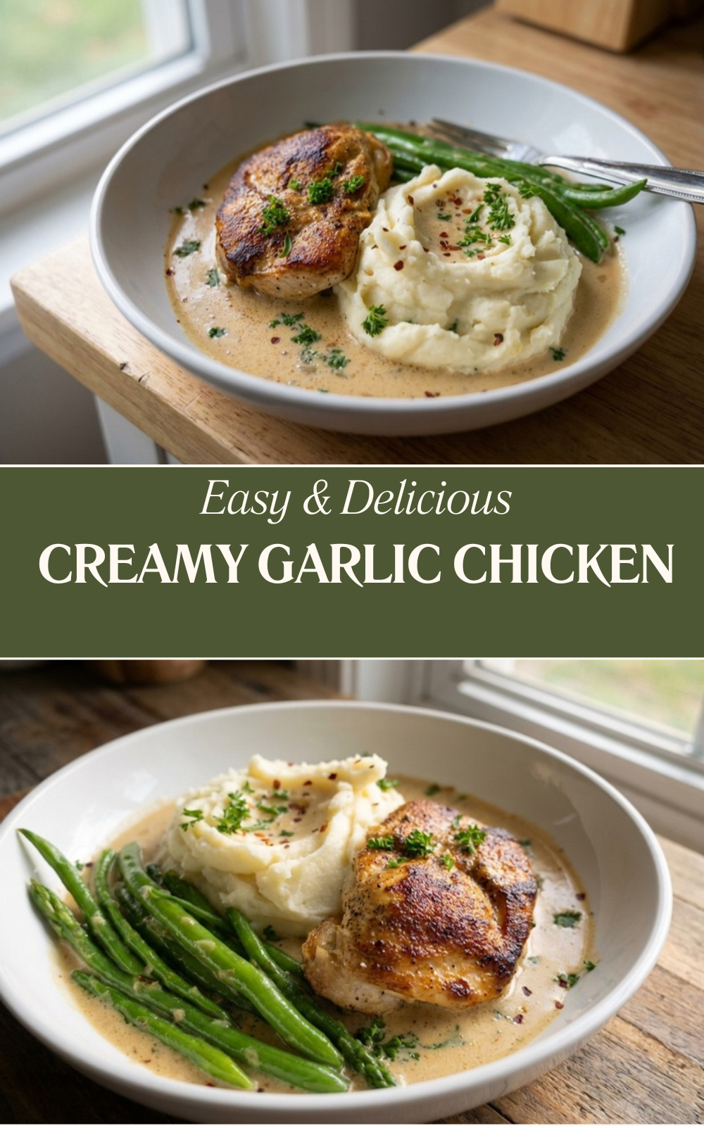 Creamy Garlic Chicken