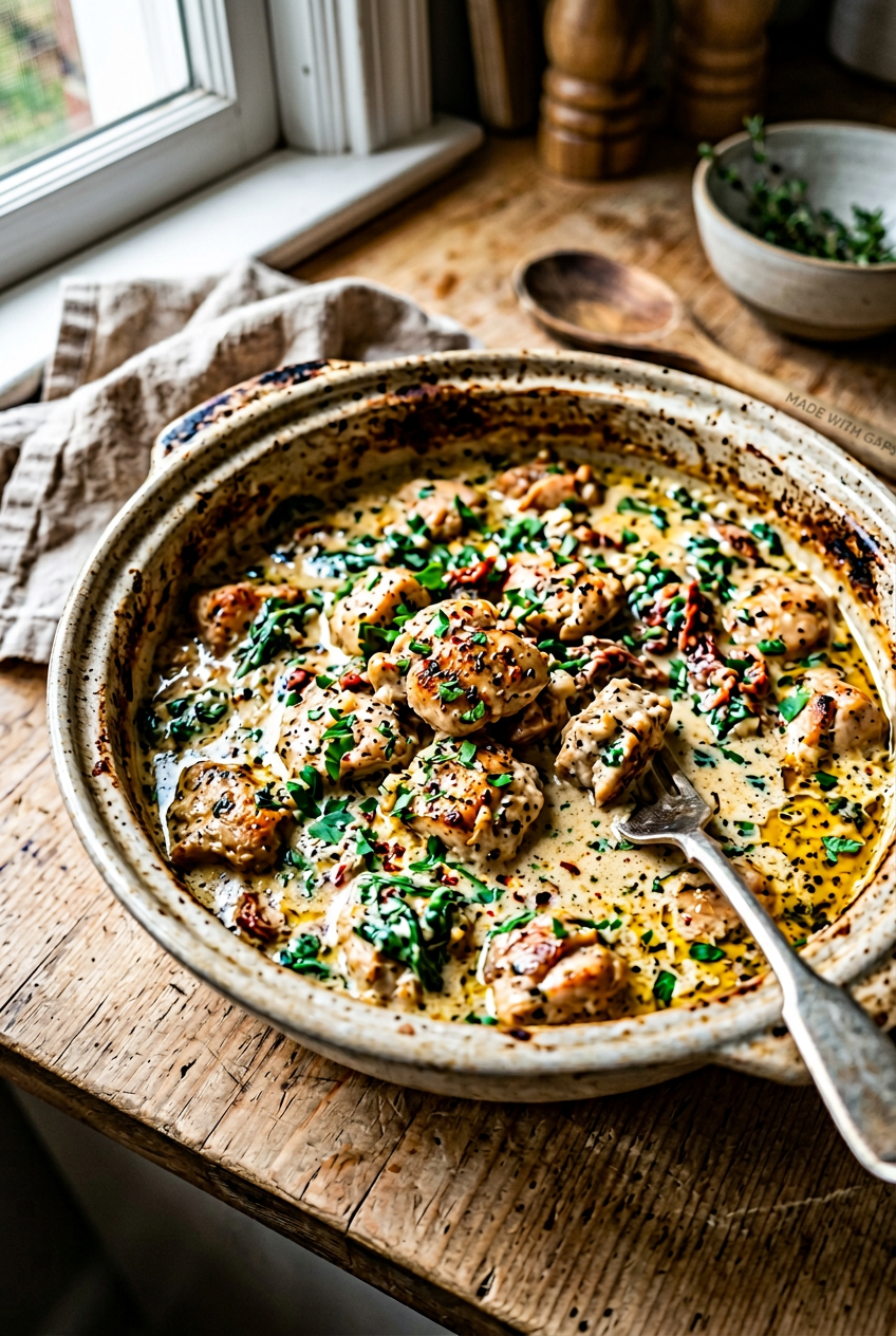 Creamy Garlic Chicken