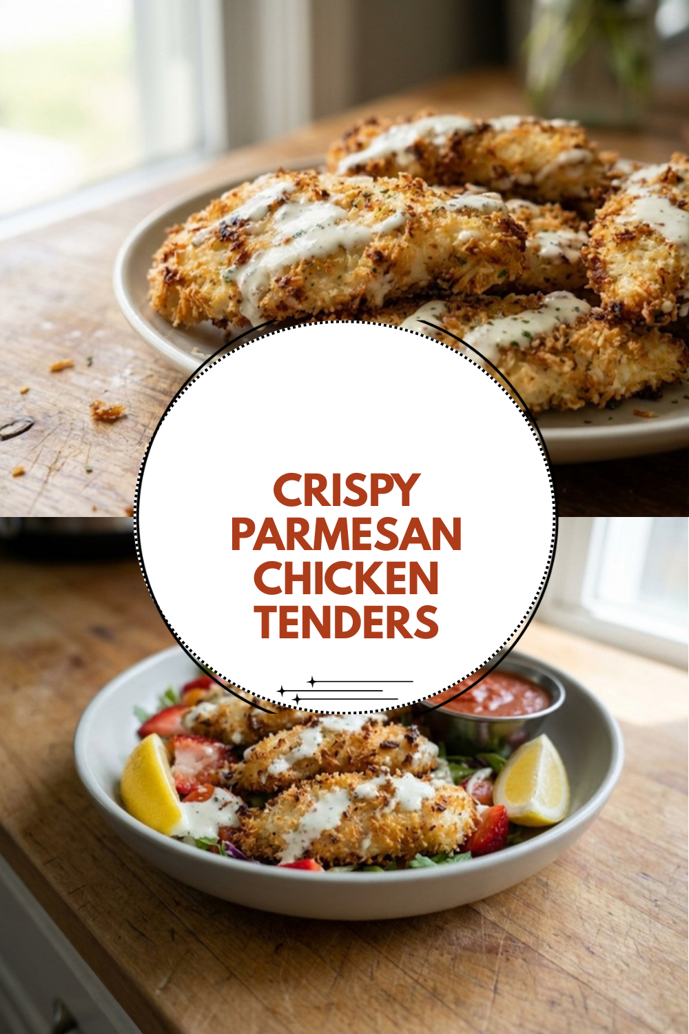 Crispy Parmesan Chicken Tenders