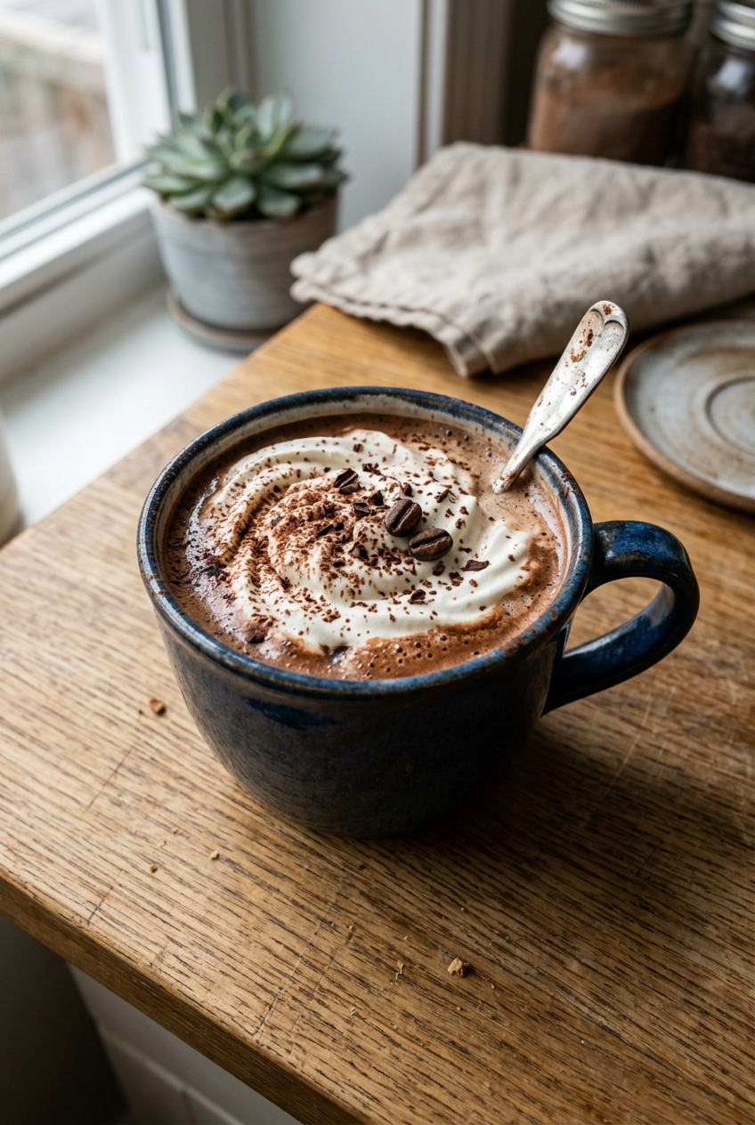 Salted Caramel Espresso Hot Cocoa Recipe 6 Espresso Hot Chocolate