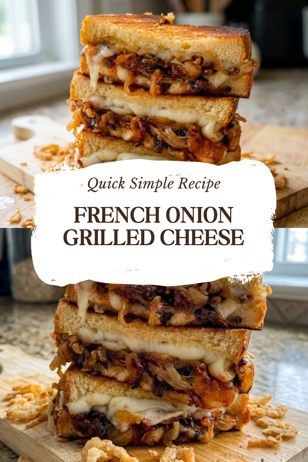 French Onion Grilled Cheese