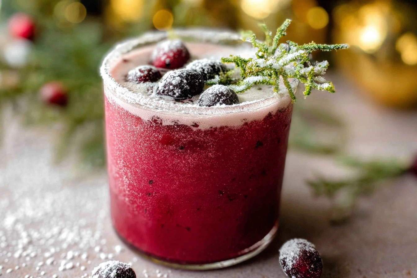 Frosted Mistletoe Punch