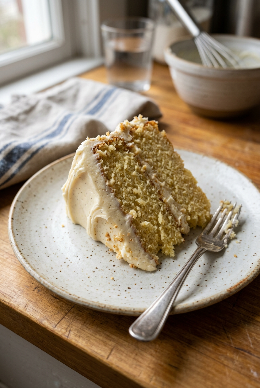 Homemade Vanilla Cake