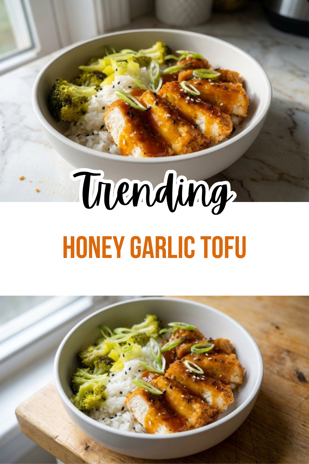 Honey Garlic Tofu