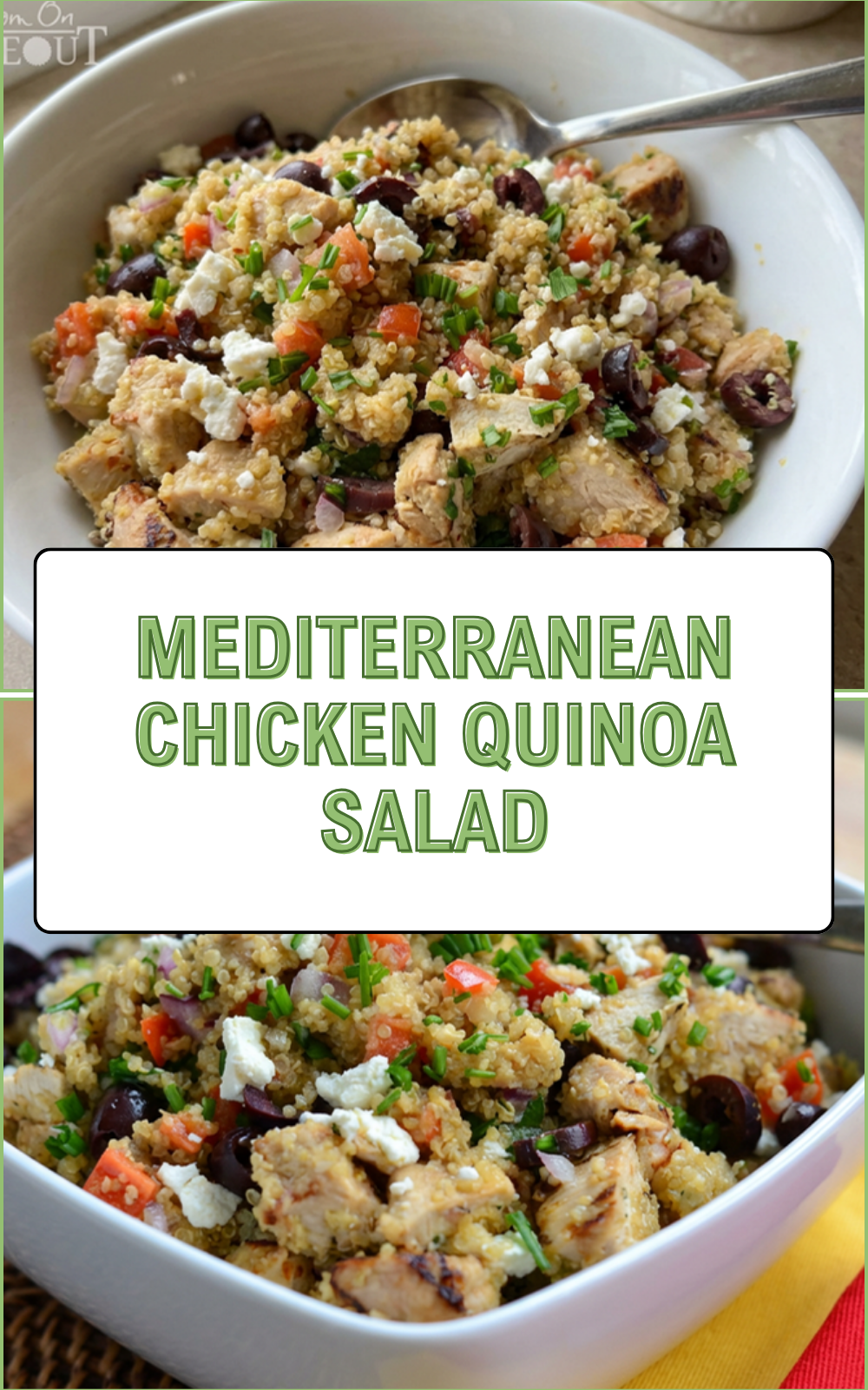 Mediterranean Chicken Quinoa Salad
