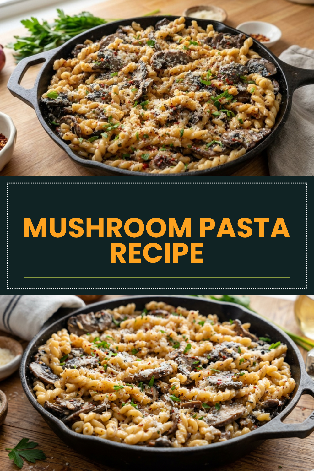 Mushroom Pasta Recipe