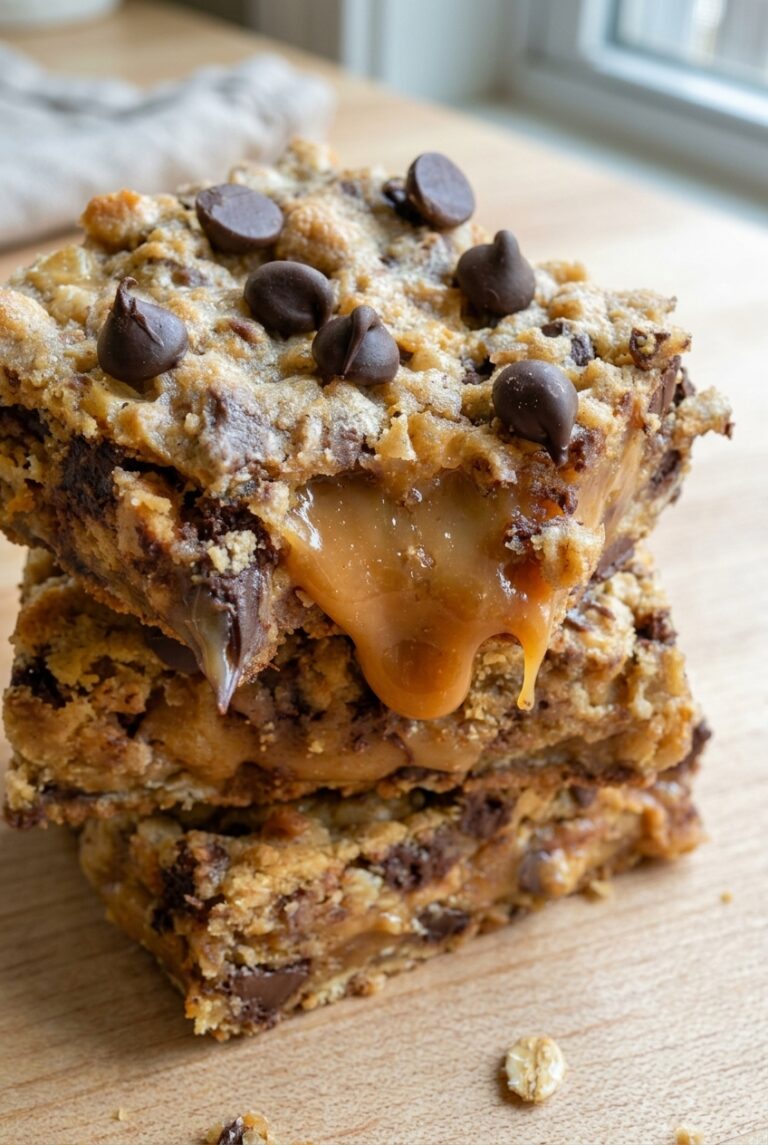 Peanut Butter Caramel Toffee Chocolate Chip Cookie Bars 36.Png