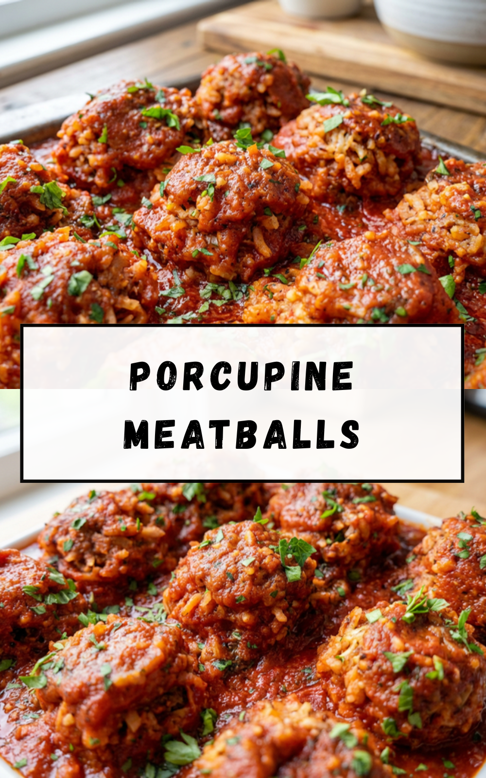 Porcupine Meatballs