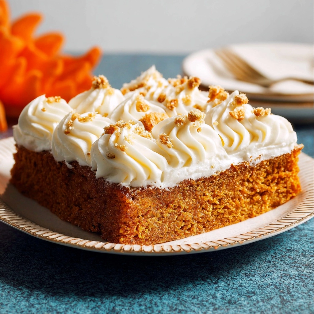 Pumpkin Sheet Cake