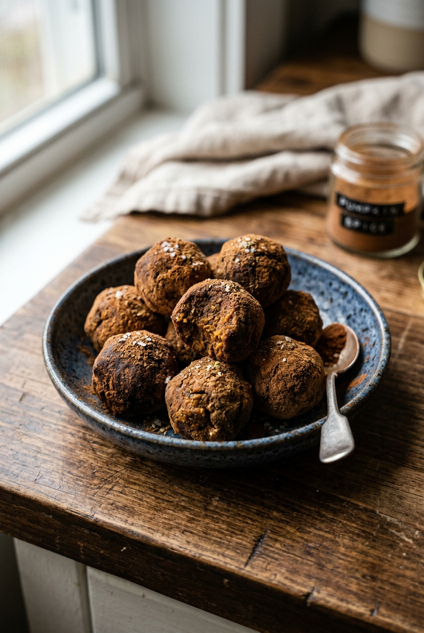 Spiced Pumpkin Truffles