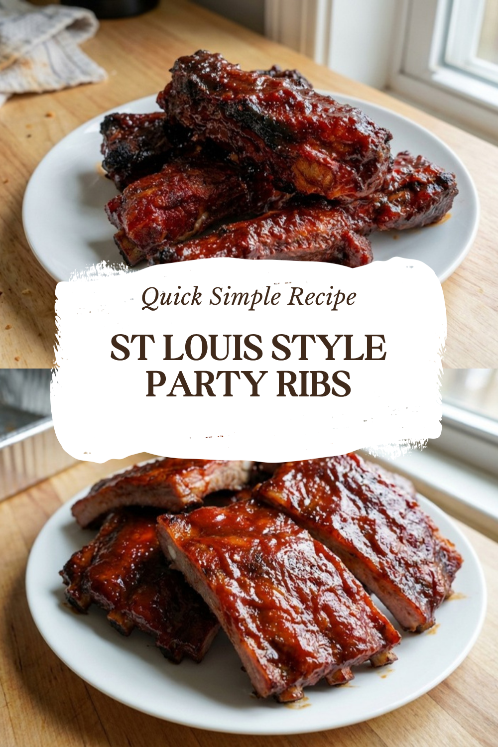 St Louis Style Party Ribs