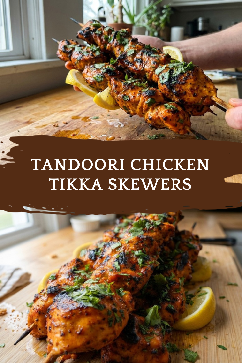 Tandoori Chicken Tikka Skewers