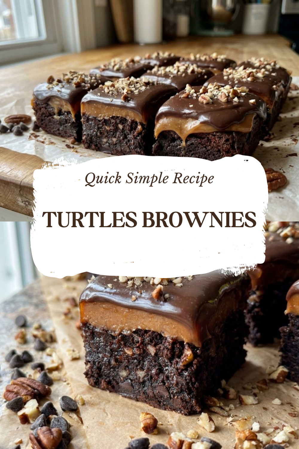 Turtles Brownies