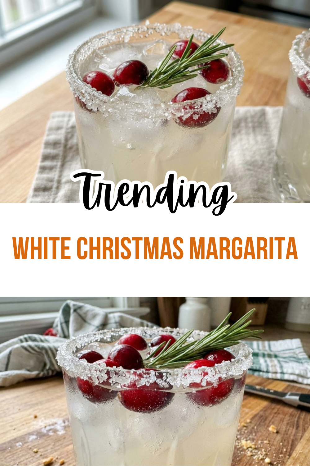 White Christmas Margarita Recipe Festive Holiday Cocktail 7 White Christmas Margarita