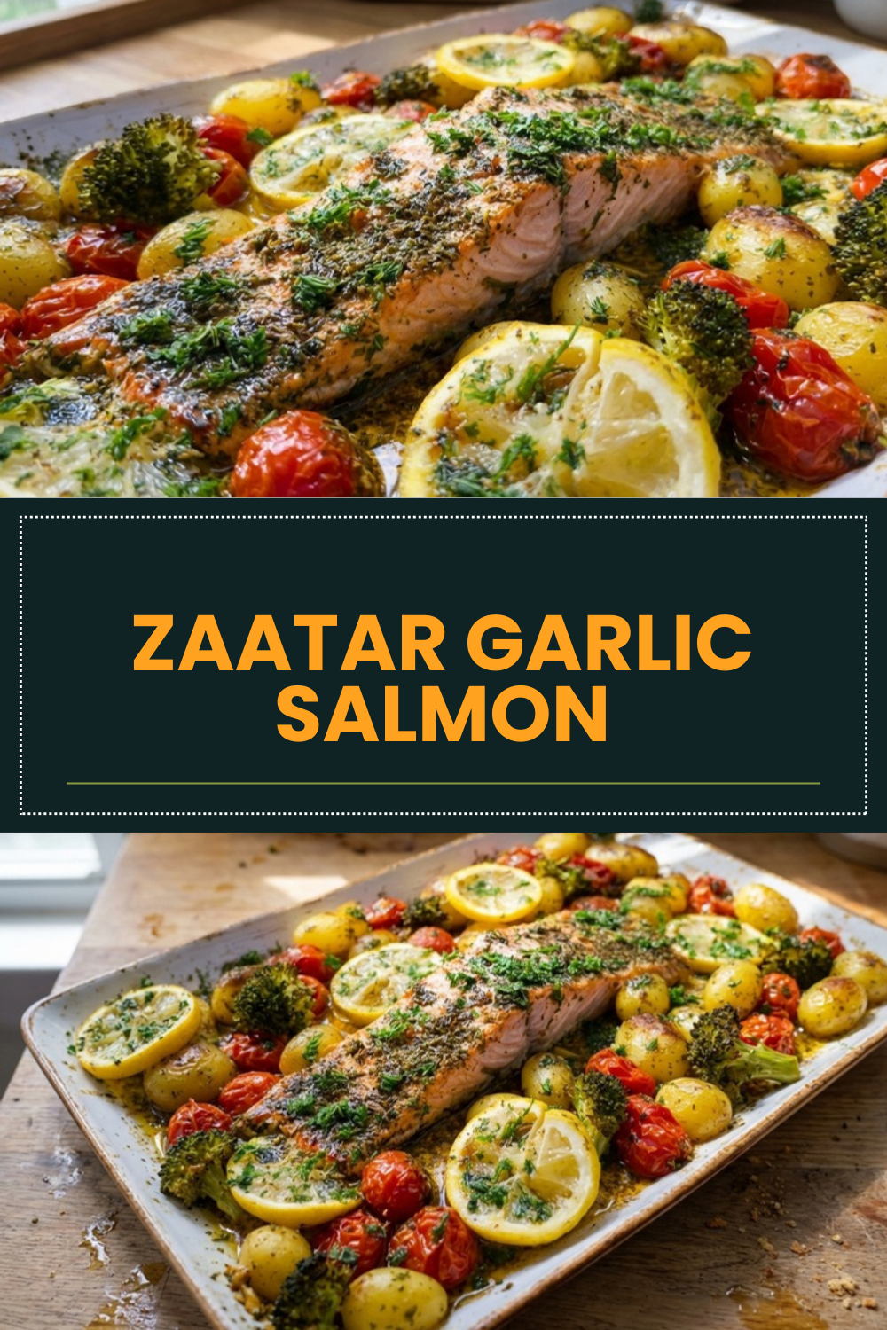 Zaatar Garlic Salmon