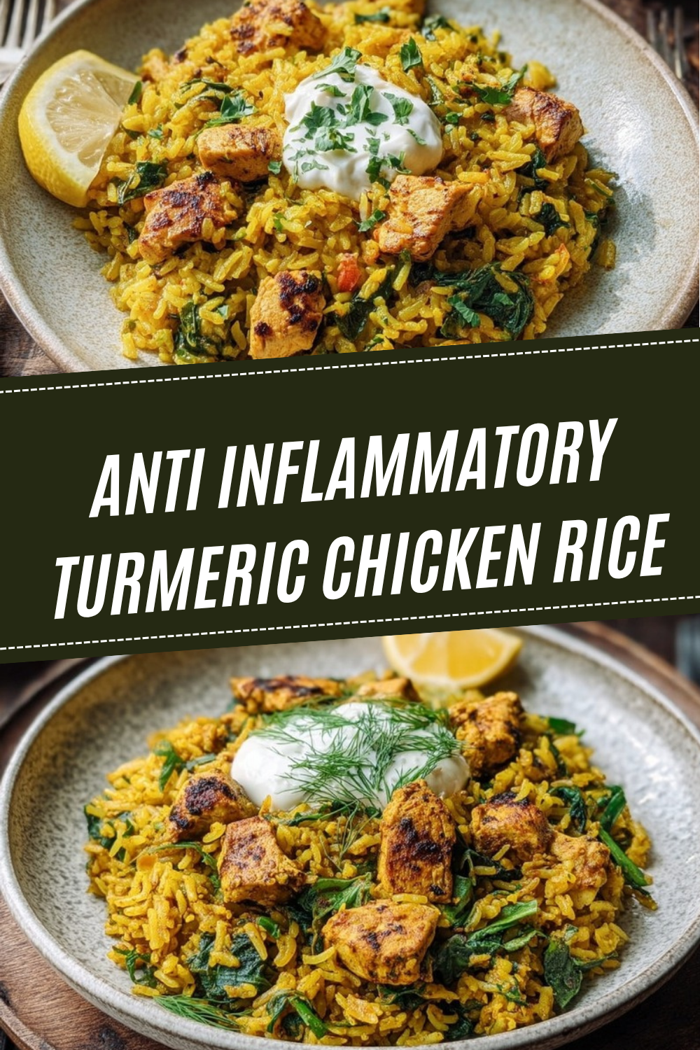 Anti Inflammatory Turmeric Chicken Rice