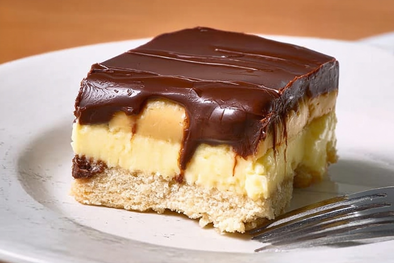 Boston Cream Pie Bars