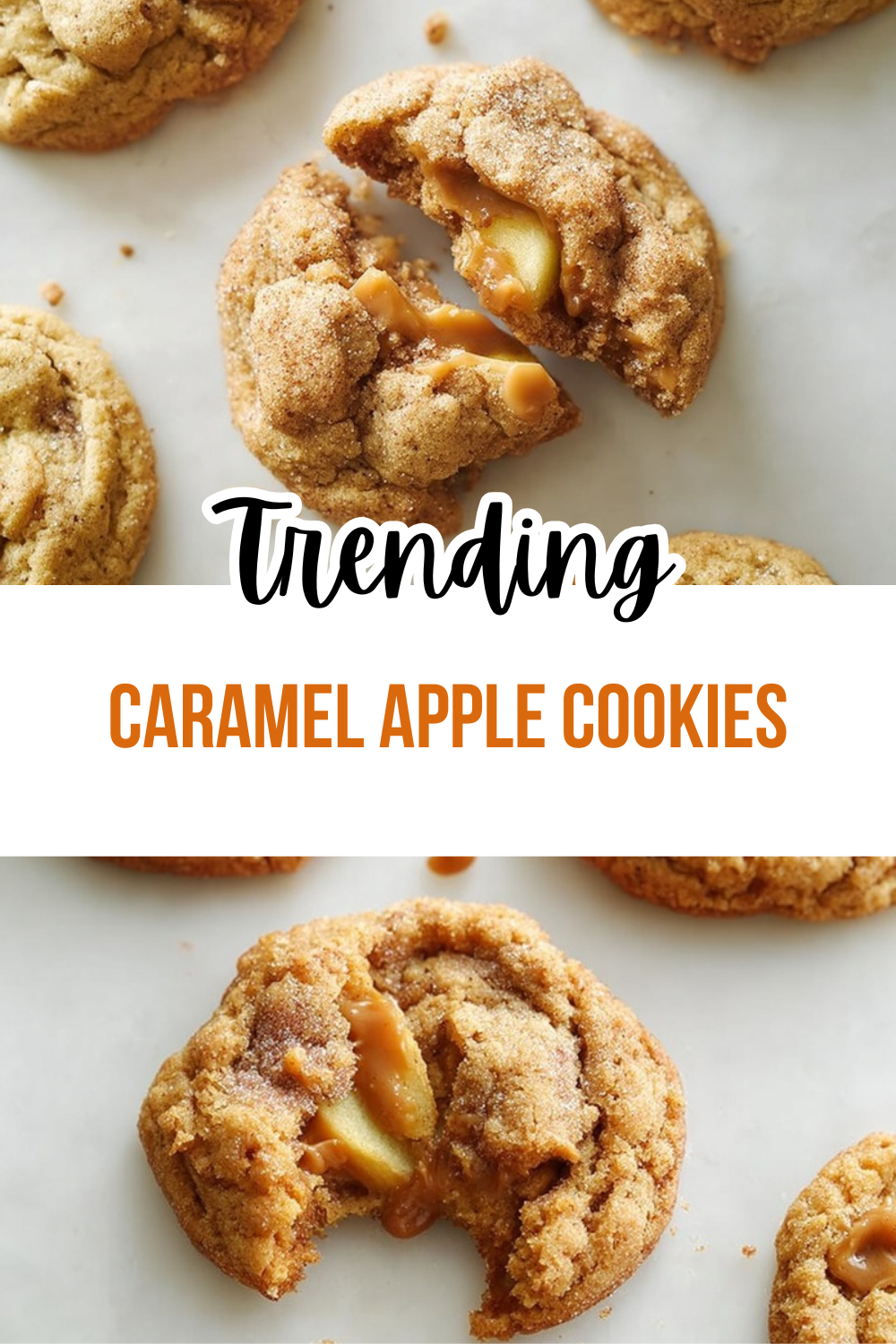 Caramel Apple Cookies