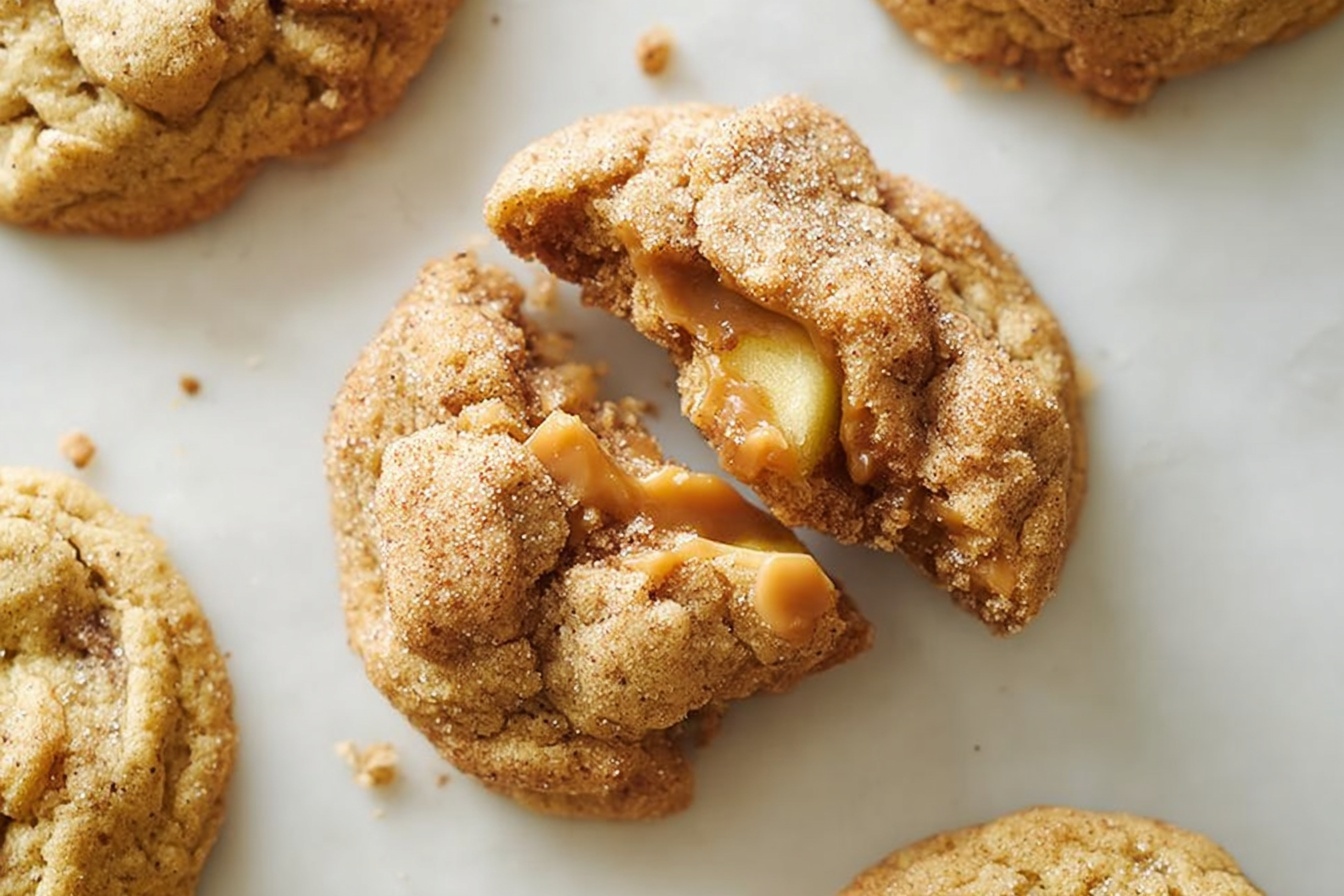 Caramel Apple Cookies