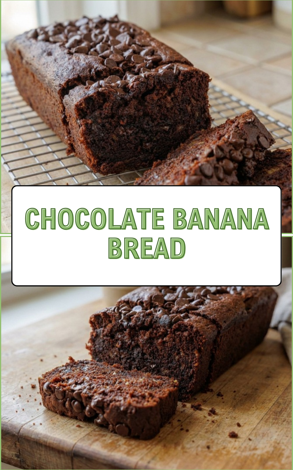 Chocolate Banana Bread