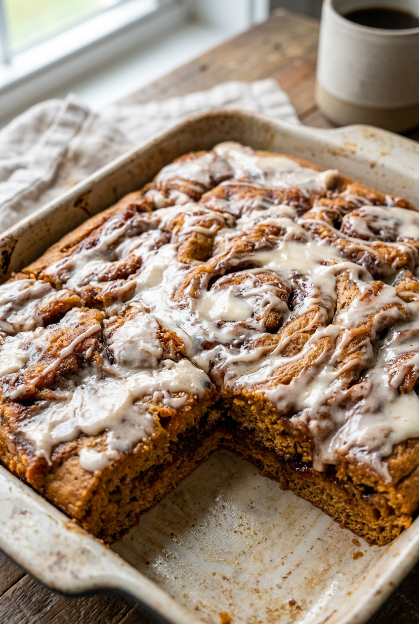Sourdough Pumpkin Cinnamon Roll Swirl Focaccia 6 Cinnamon Roll Pumpkin Focaccia