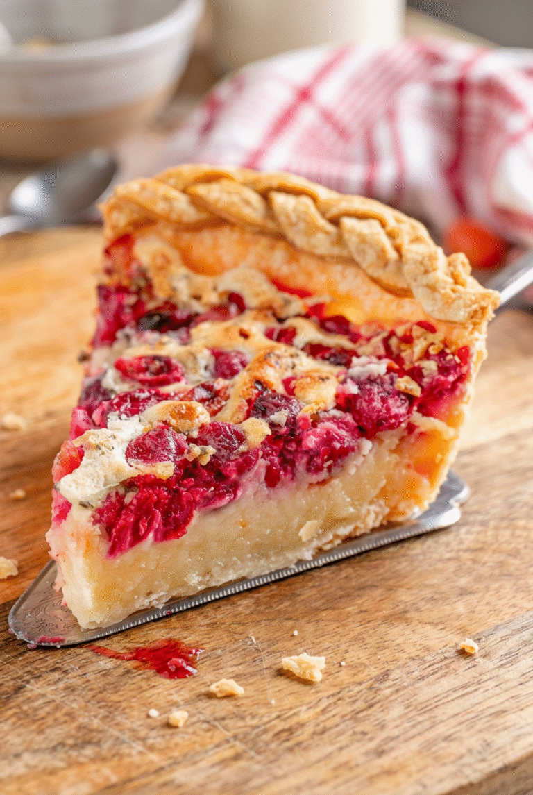 Cranberry Custard Pie 97.Png
