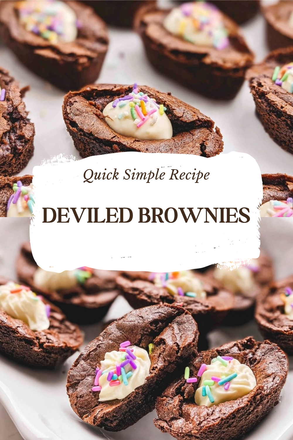 Deviled Brownies