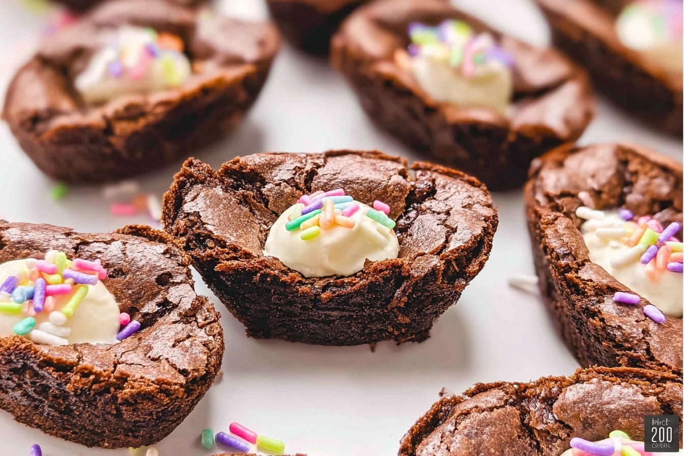 Deviled Brownies Recipe Easy Fudgy Chocolate Treat 6 Deviled Brownies
