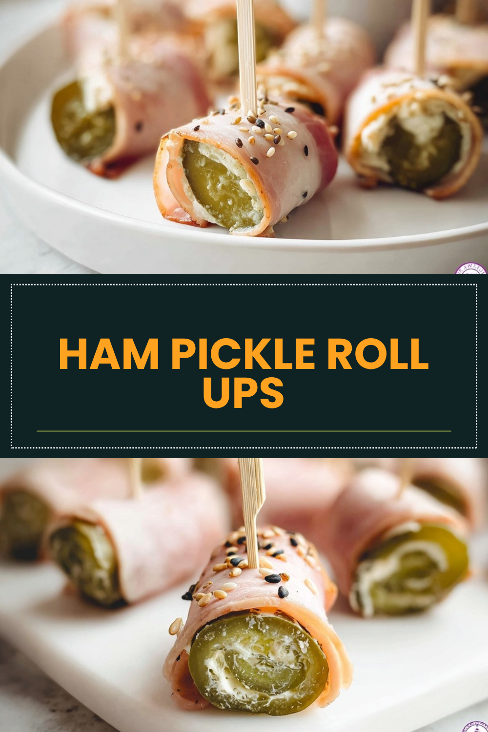 Ham Pickle Roll Ups