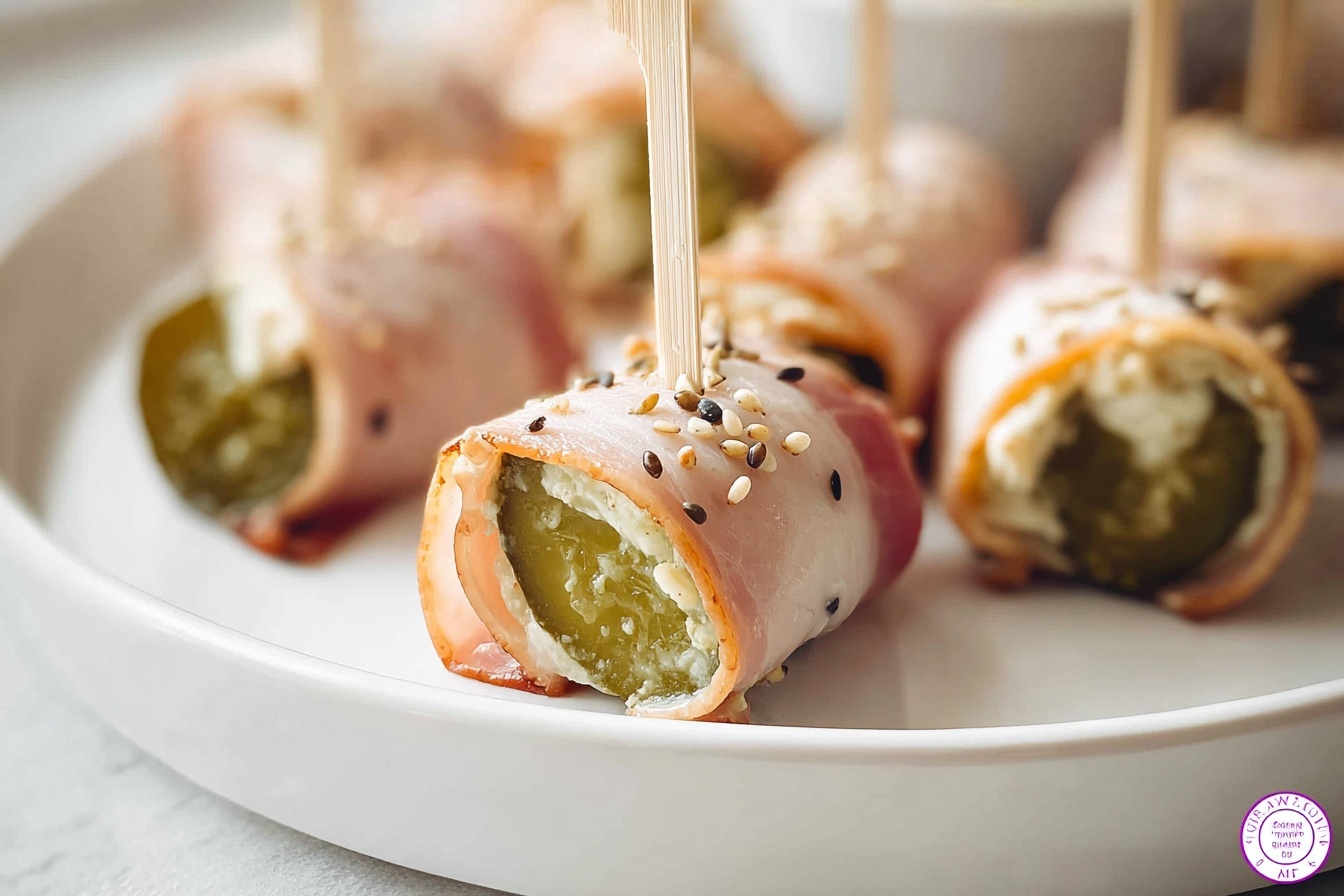 Ham Pickle Roll Ups