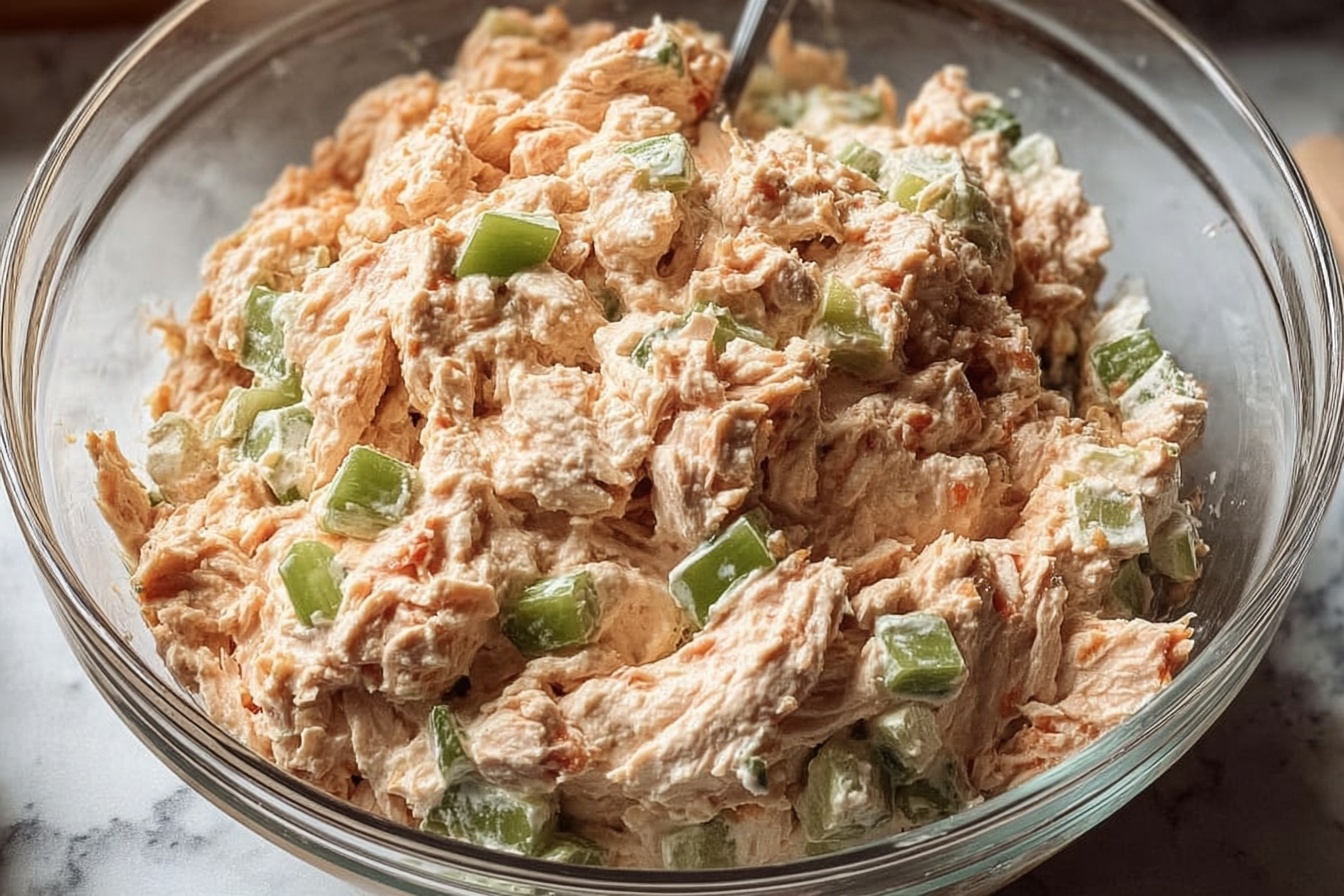 High Protein Buffalo Tuna Salad