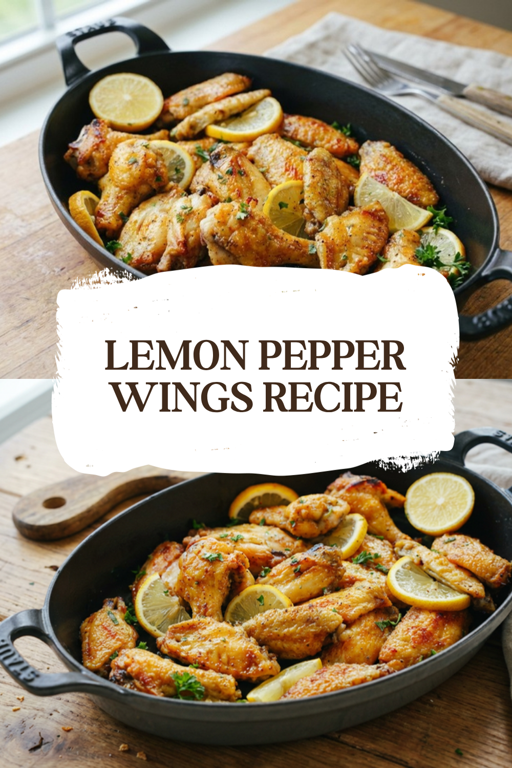 Lemon Pepper Wings Recipe