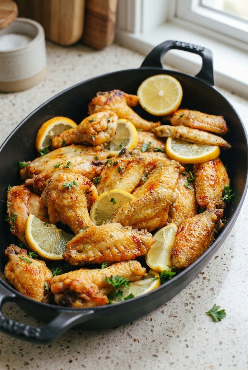 Lemon Pepper Wings Recipe