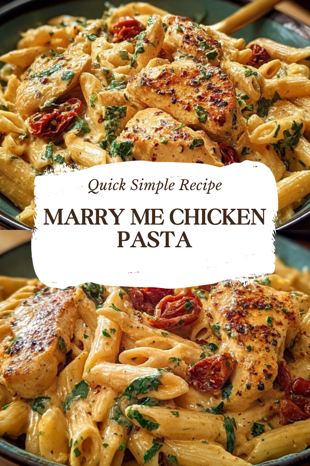 Marry Me Chicken Pasta