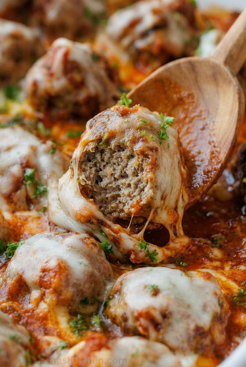 Meatballs Parmesan