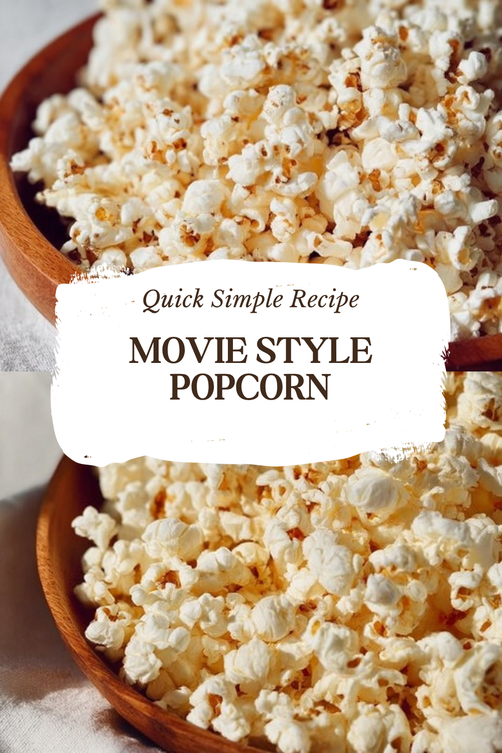 Movie Style Popcorn