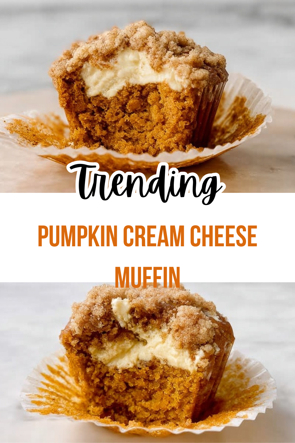 Pumpkin Cream Cheese Muffin