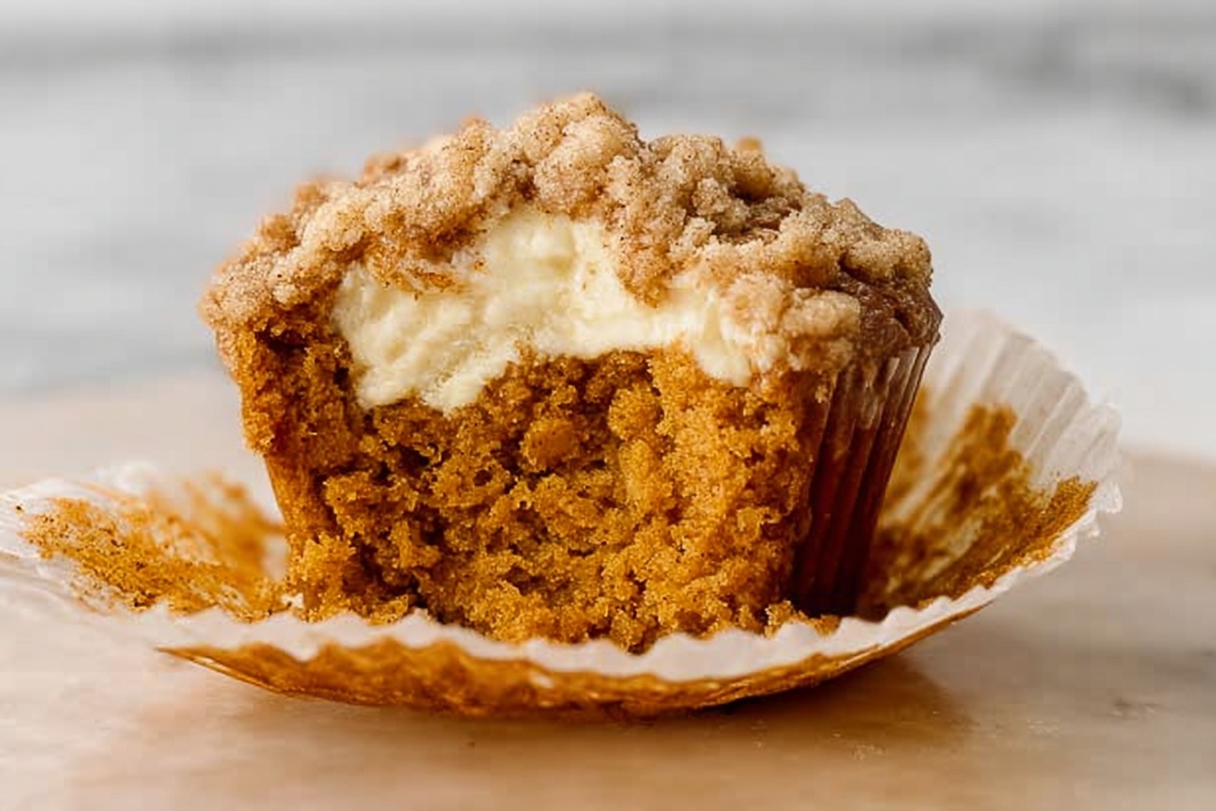 Pumpkin Cream Cheese Muffin
