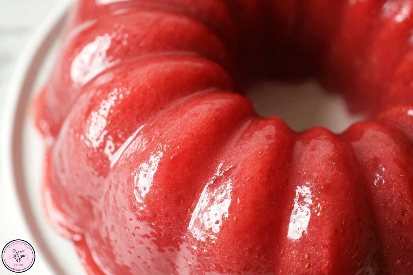 Strawberry Jello Mold