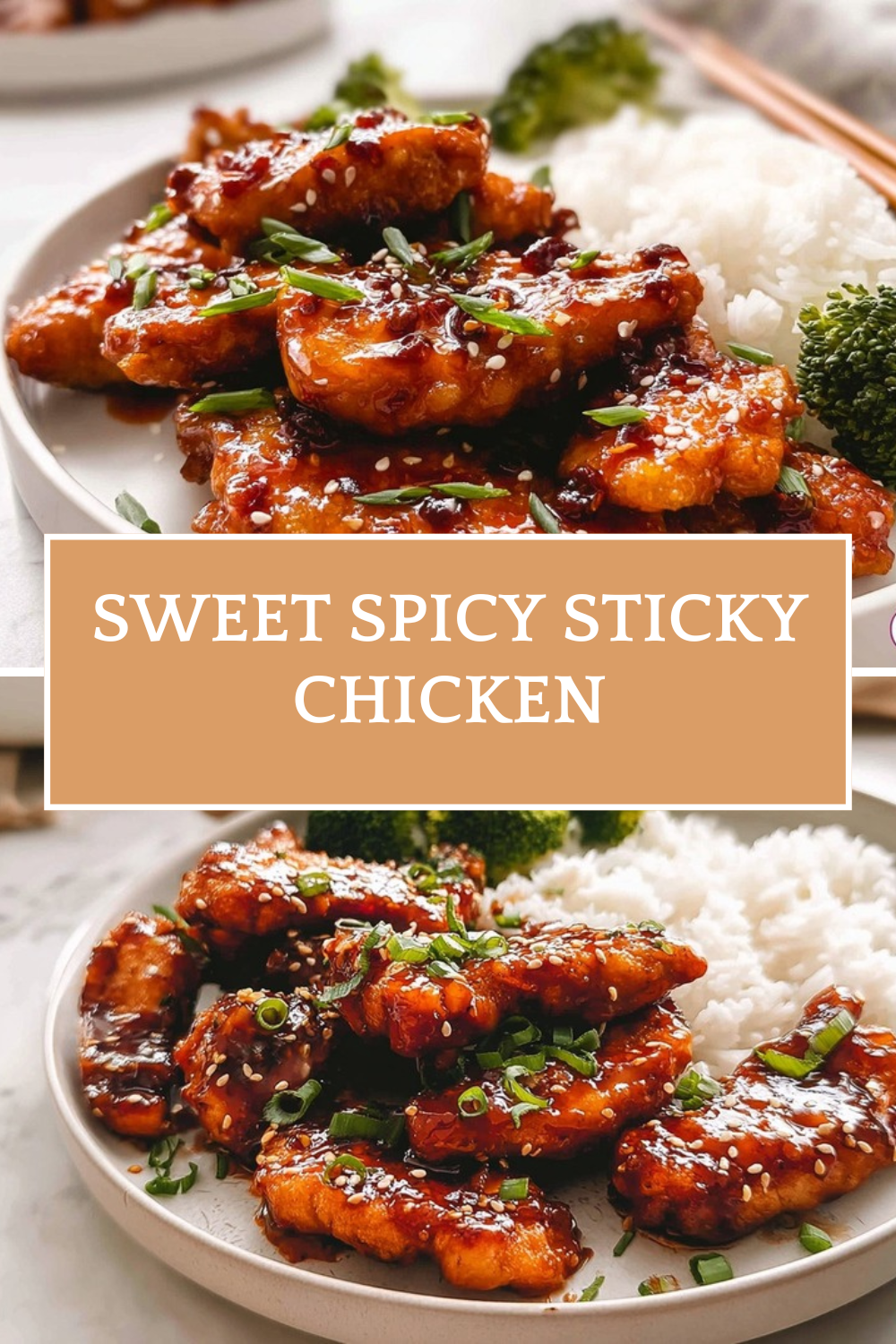 Sweet Spicy Sticky Chicken