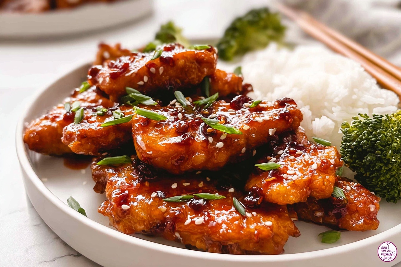 Sweet Spicy Sticky Chicken