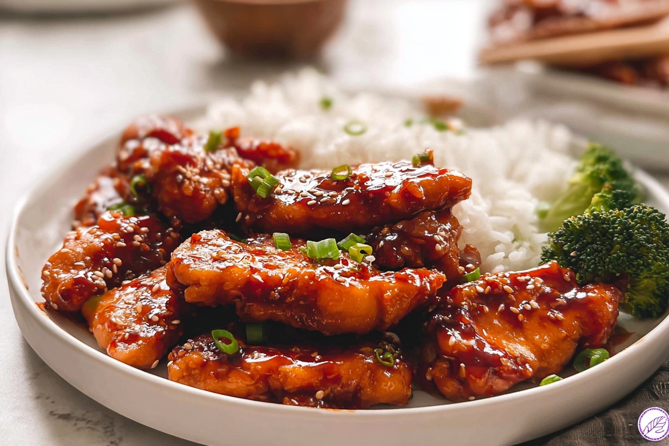 Sweet Spicy Sticky Chicken
