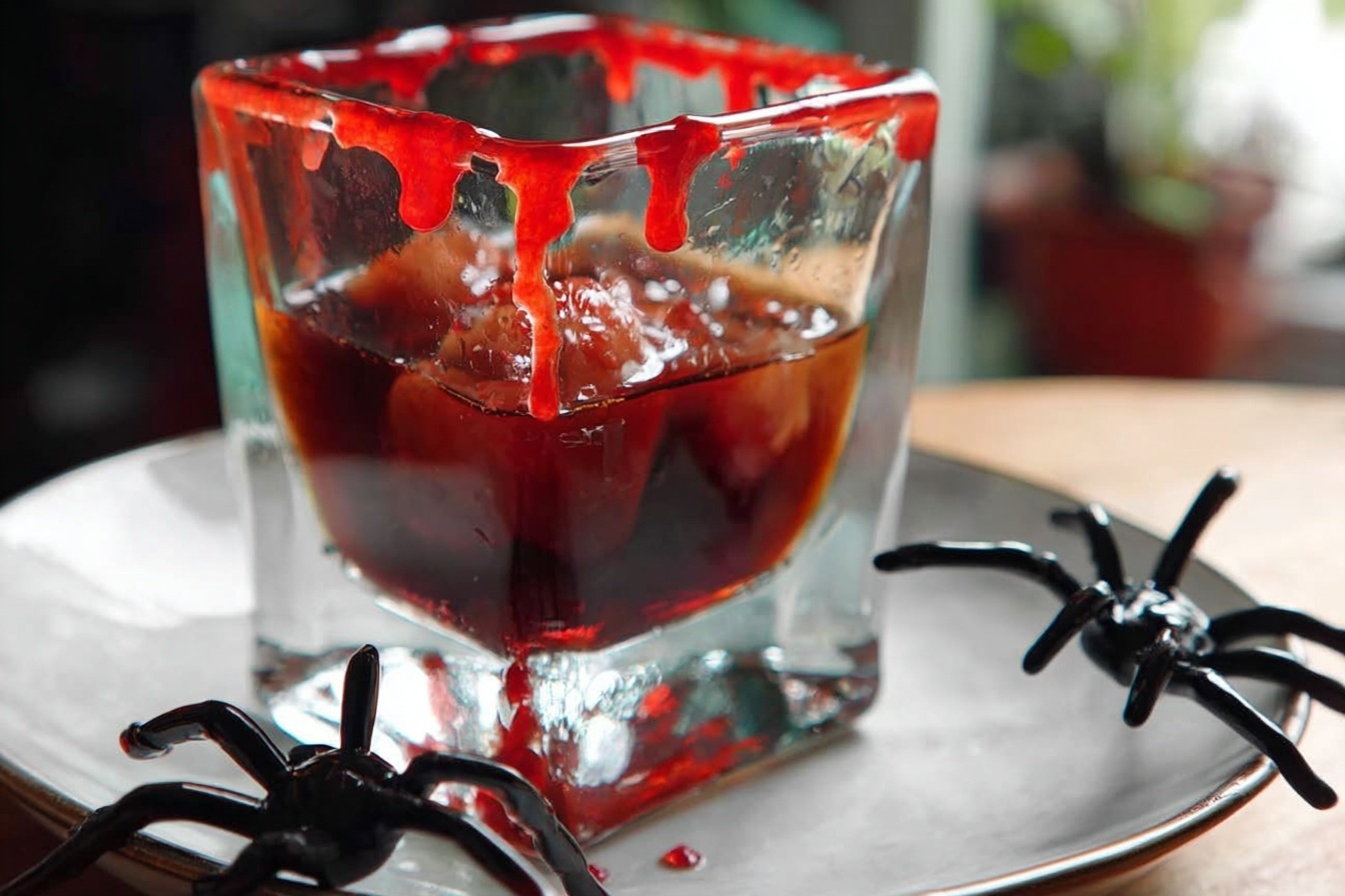 Halloween Cocktail Recipe: Spooky Bloody Manhattan 6 The Bloody Manhattan