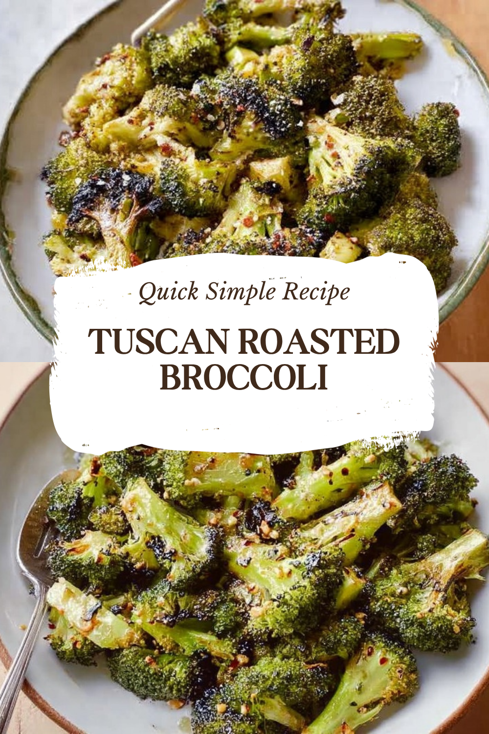 Tuscan Roasted Broccoli